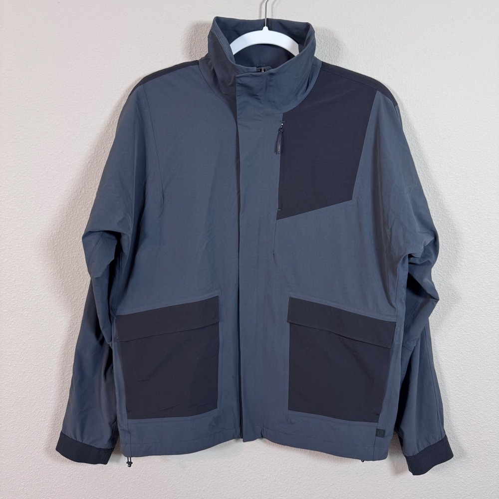 Lululemon Lab Reykur Jacket Insulated Black Grey Gorpcore Techwear Unisex L/XL